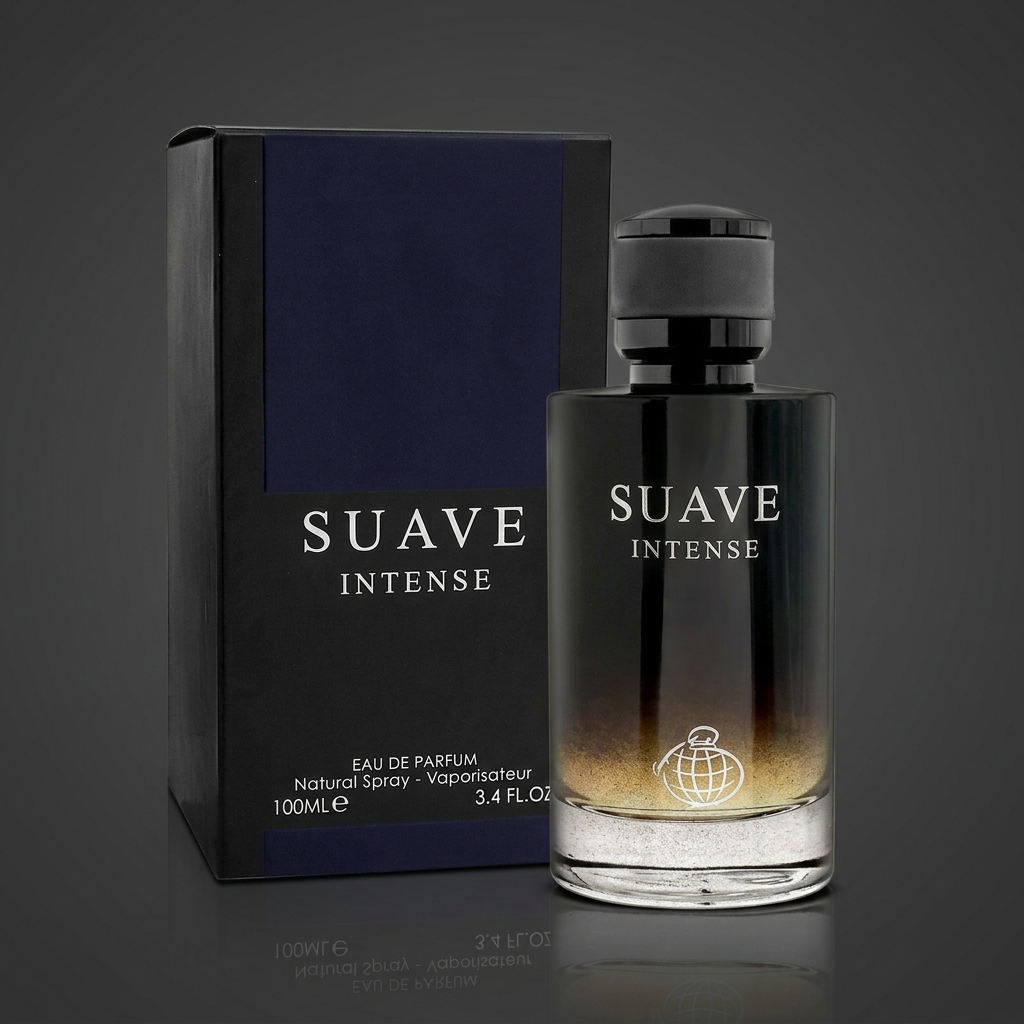 Fragrance World Suave Intense perfume bottle